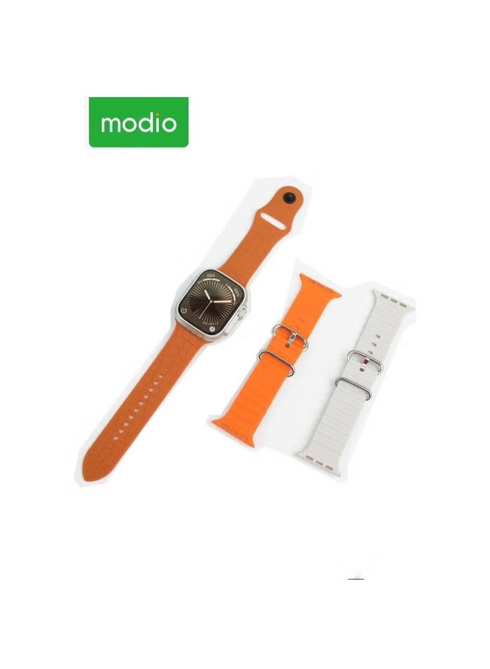 Compare mart Watch With 2.2 Inch Full Screen Display Sim Card Slot and 3 Pair Straps and Charging Cable Designed For Ladies and Gents at KSA Price