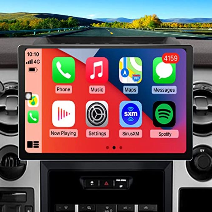 Compare For Ford F150 Radio Upgrade Fit 2009 2010 2011 2012 Android Stereo 13Inch Tesla Style Navigation System Build In Wireless Carplay Android Auto Free Camera at KSA Price