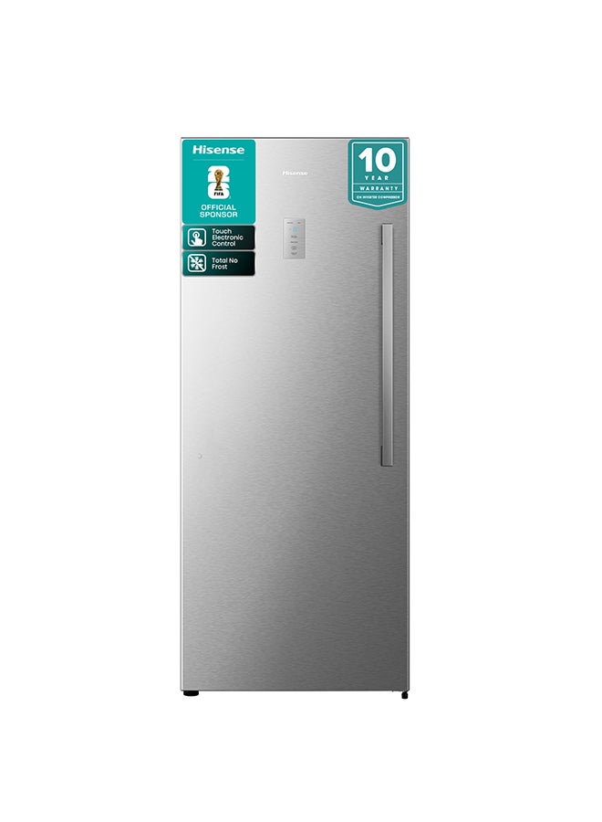 Compare 509L Gross385L Net Capacity  Single Door Fridge Total  No frost with external handle having  LED Touch Control FV3N509NAI Silver at KSA Price