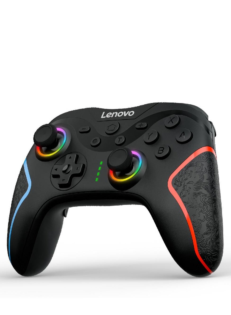 Compare Lenovo S01 Hall Rocker Gamepad with Builtin Sixaxis Gyroscope WiredBluetooth2.4G Trimode RGB Game Controller Carry Receiver,Black at KSA Price