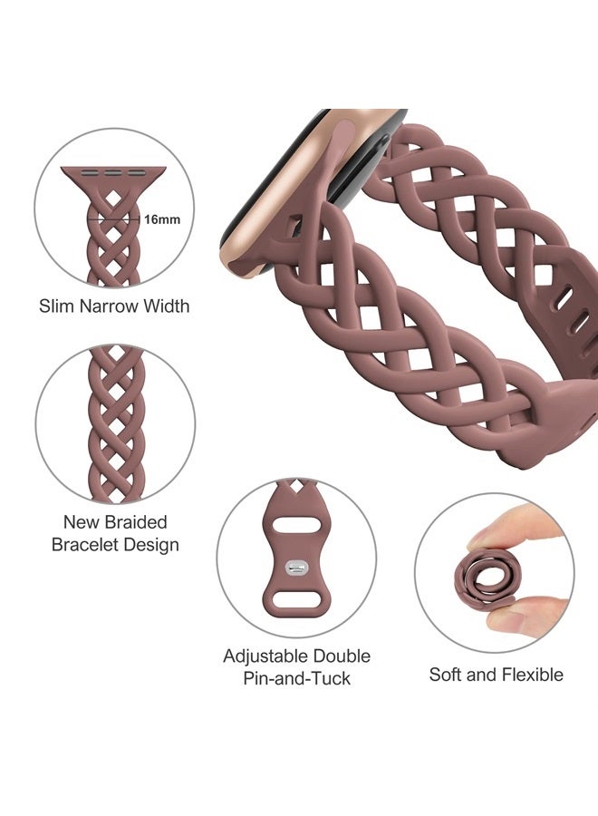 Slim Silicone Bands Compatible with Apple Watch Band…