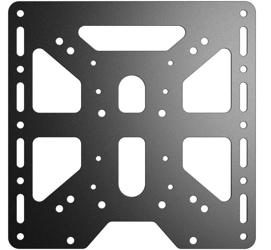 Compare Flight Base Mount Adapter – 4mm HighStrength Steel Plate 220×220×4mm, HeavyDuty Desktop Mounting Plate with Suction Cup Support, Includes Mounting Screws & Wrench, Compatible with AB6AB9 Flight Bases, MTP Throttle & MTLP Panel | AS006 at KSA Price