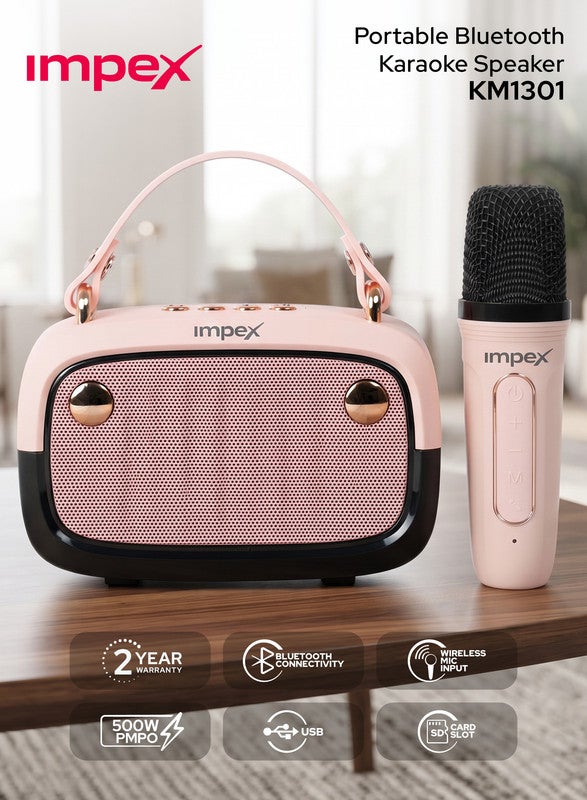 Portable Bluetooth Karaoke Music Speaker, 5W Wireless…