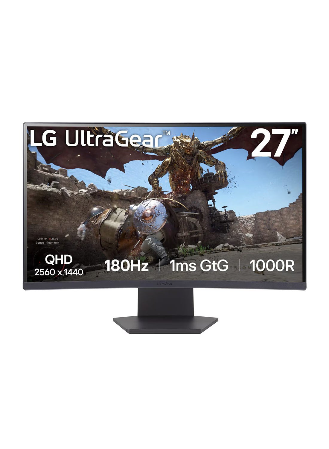 27 inch UltraGear QHD 1000R Curved Gaming Monitor,…