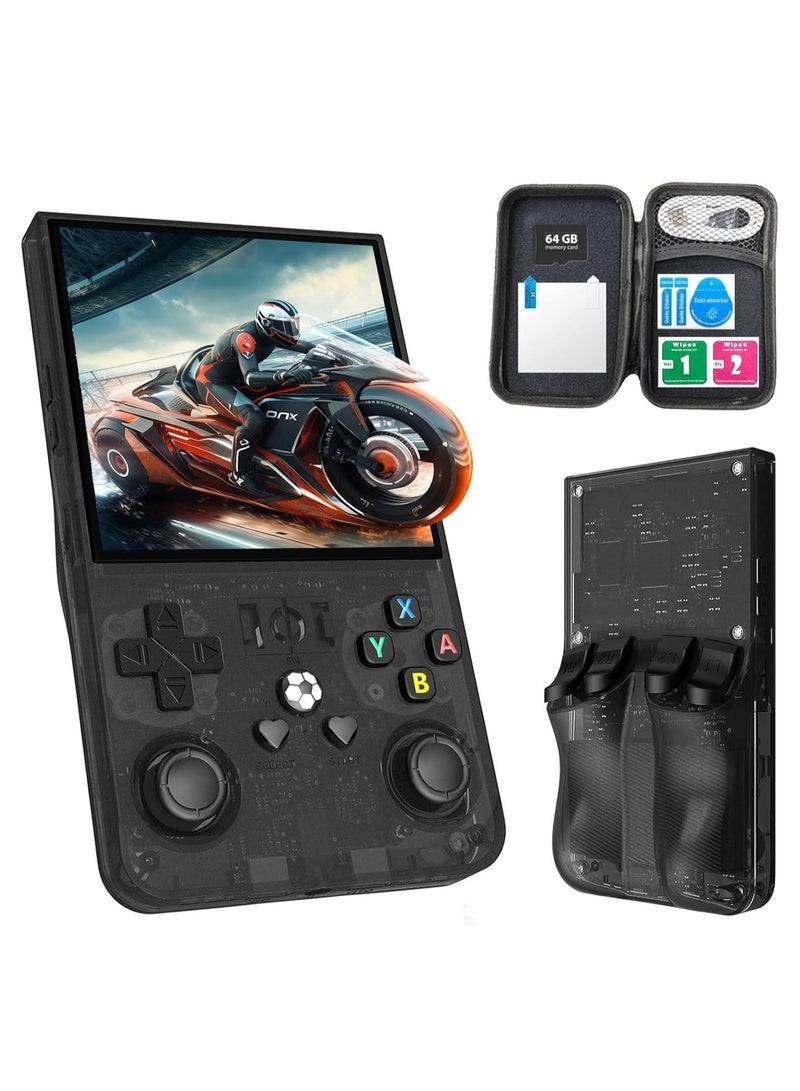R36MAX Upgraded Retro Gaming Console,4.0 inch IPS…