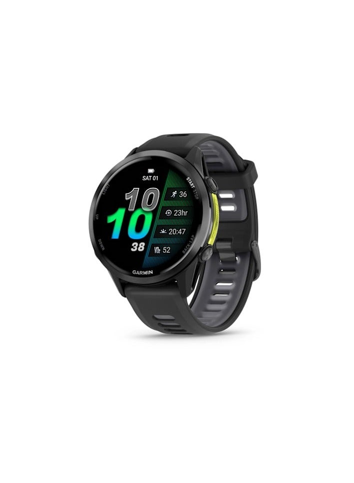 Compare Forerunner 970  47MM  Carbon Gray DLC Titanium with Black Case and BlackTranslucent Whitestone Band  Up to 15 Days of  Battery life   1.4 Amoled Display, sapphire crystal, Heart Rate Monitor, All day stress monitor, Advanced GPS features, Super bright LED flashlight, iOS and Android compatible Carbon Grey at KSA Price