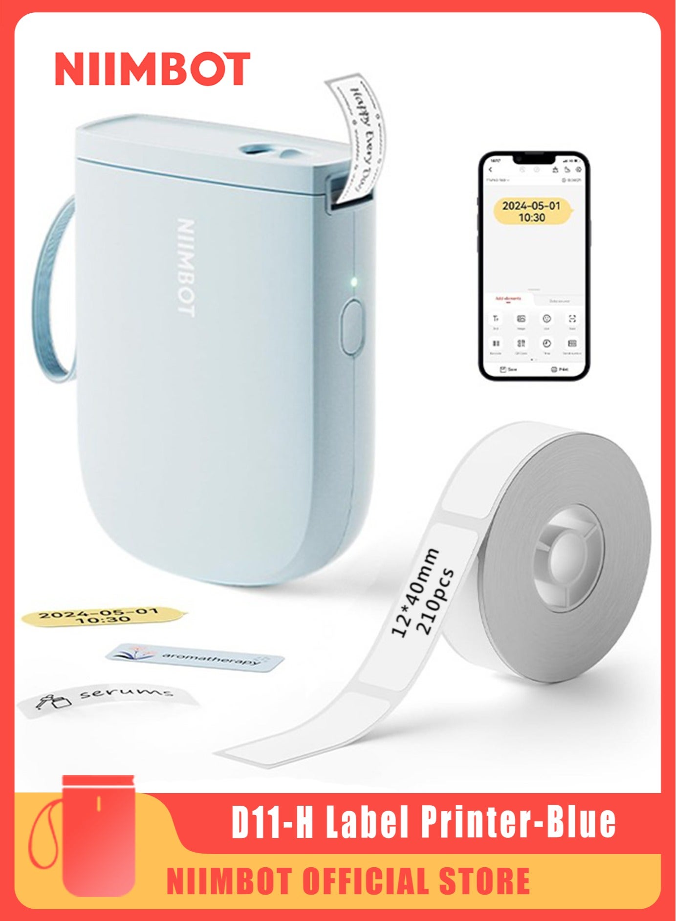 D11 New Version Label Maker Machine D11-H Label…
