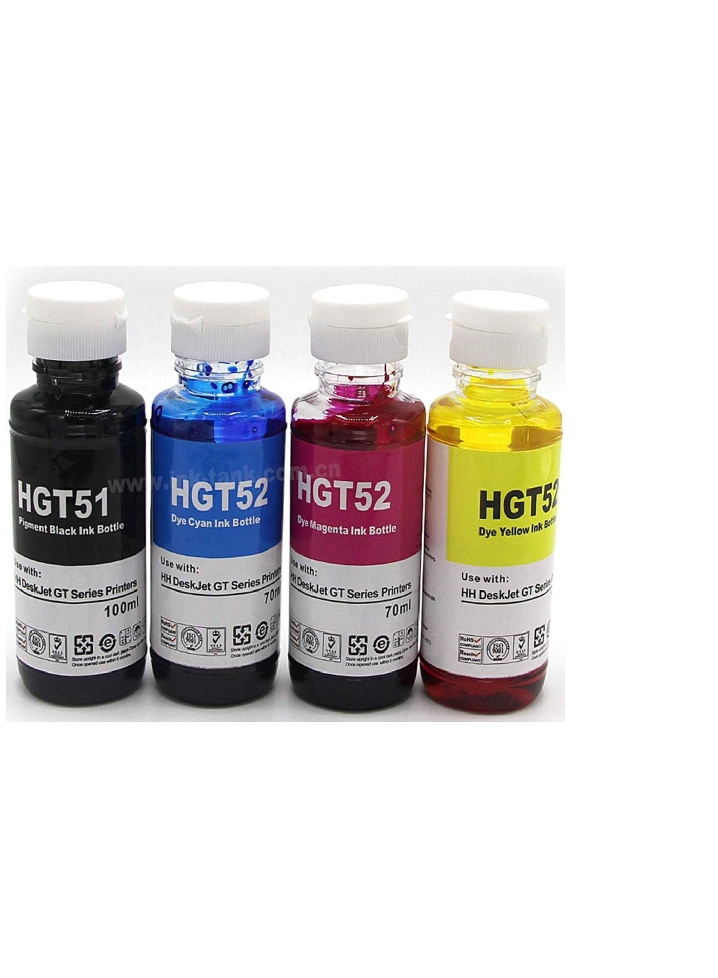 4-Piece Office Maker Gt51/Gt52 Refill Kit Multicolour…