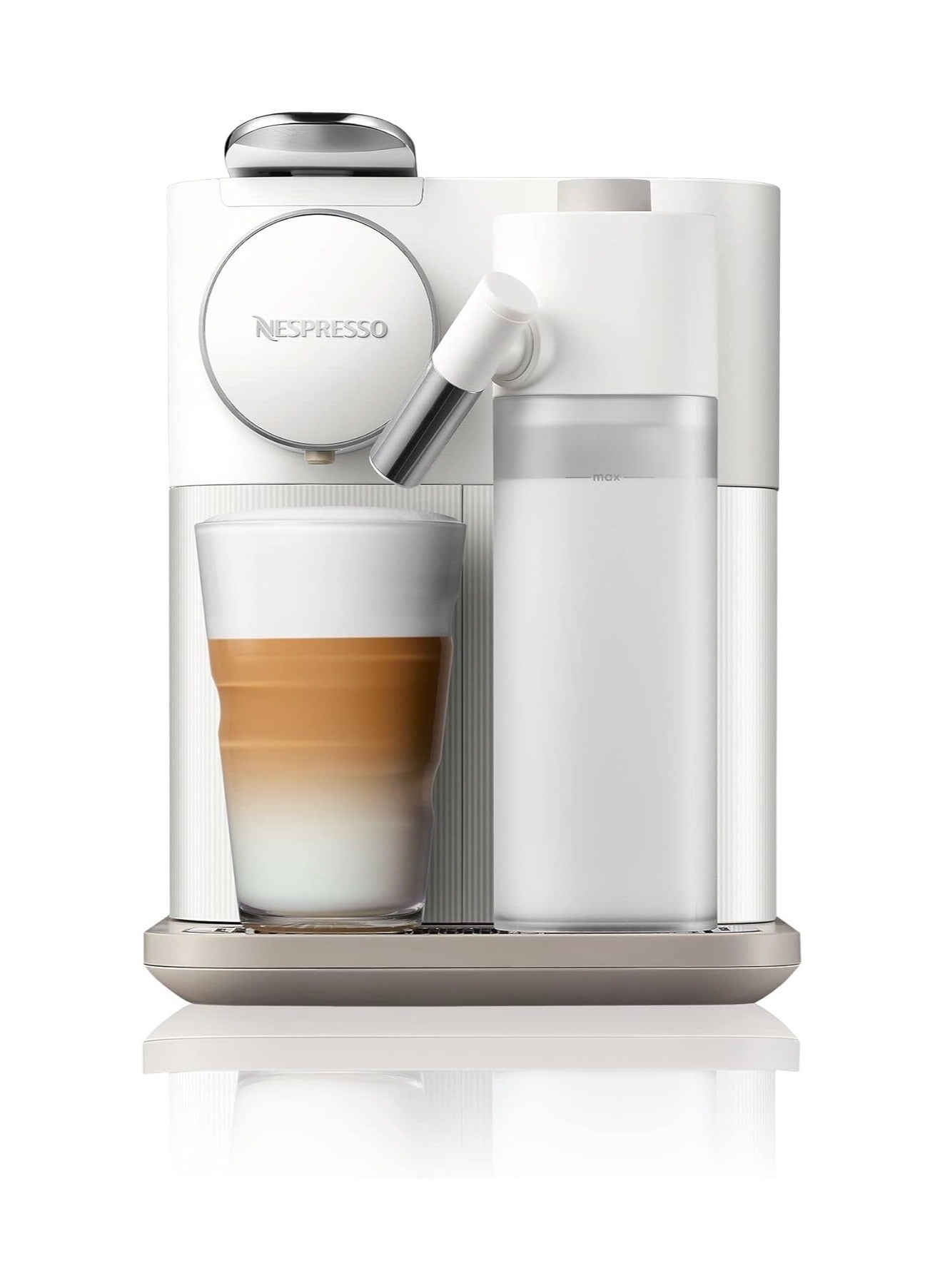 Compare Gran Lattissima Coffee Capsule Machine with Automatic Milk System, 19 Bar Pressure 1.3 L 1400 W EN640.W White at KSA Price