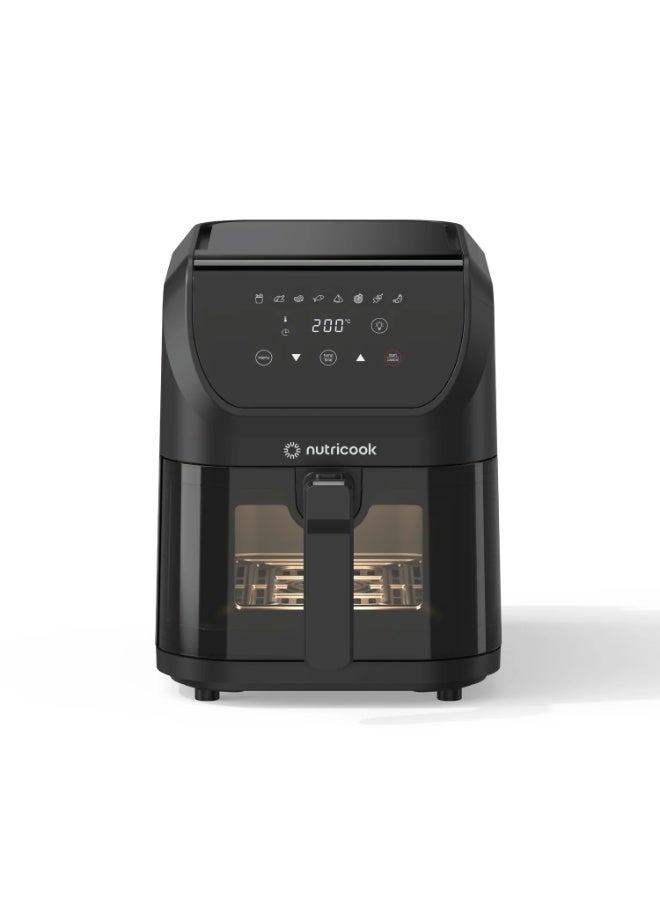 Compare Nutricook Air Fryer Slim XL Vision – 5L AFS528V 5 L 1500 W NCAFS528V BLACK at KSA Price
