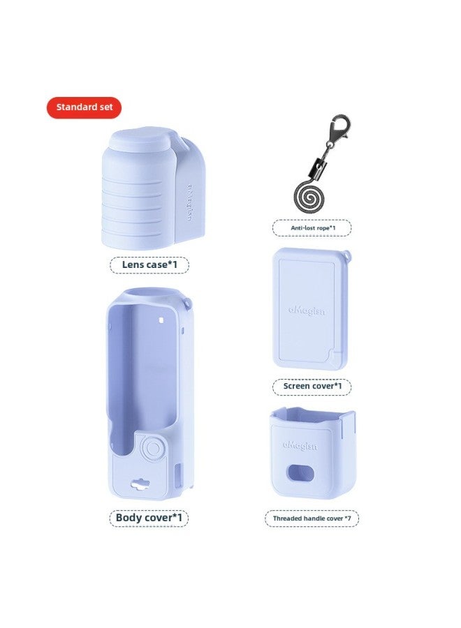 Compare AMagisn Amai DJI Osmo Pocket3 Silicone Lens Cover DJI PTZ Protective AccessoriesColor:Standard at KSA Price