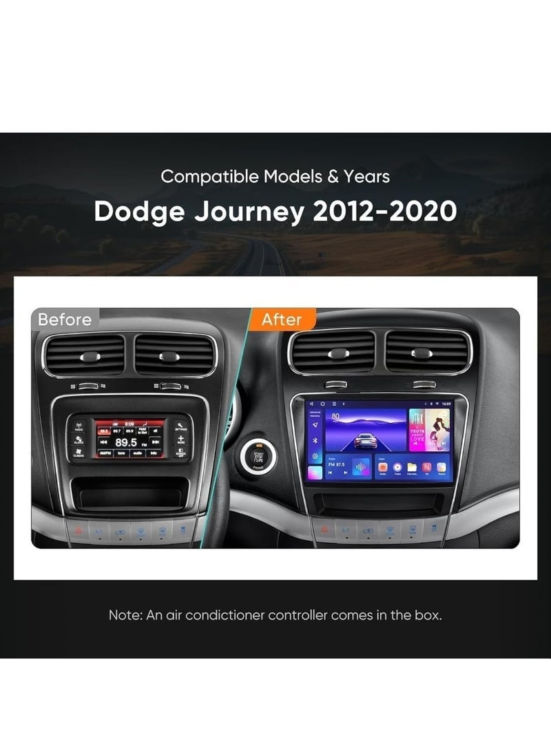 Compare Android Car Stereo For Dodge Journey 20122020 Support Apple Carplay Android Auto Wireless QLED 4GB RAM Fast Interface Quick Boot AHD Camera Included SIM Card Support Bluetooth USB Video Audio DSP at KSA Price