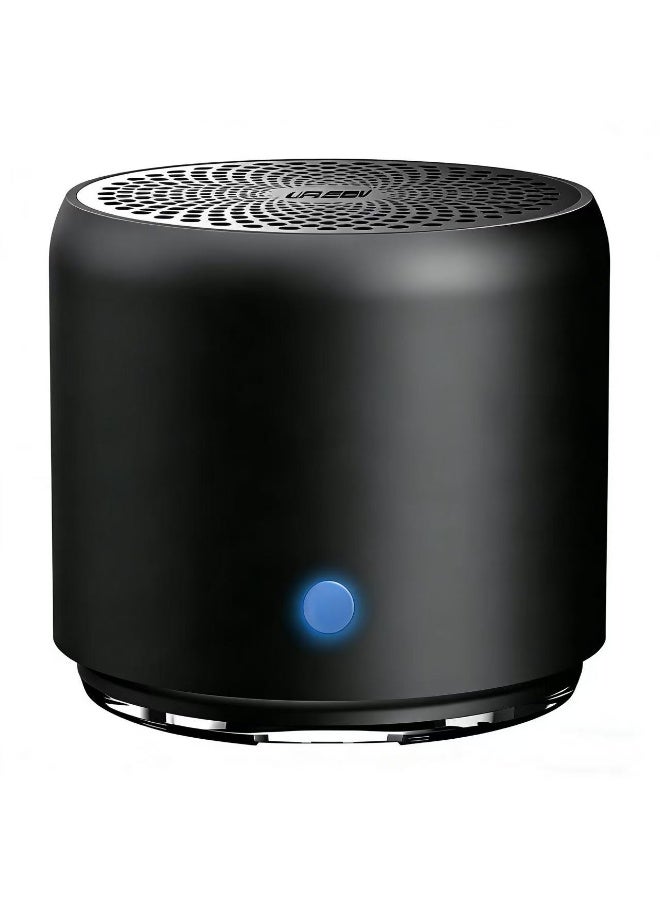 Compare Portable Wireless Bluetooth Speaker – Immersive Sound, Waterproof Outdoor Mini Speaker with Powerful Bass, 12H Playtime & TypeC Charging – Vibrant Black at KSA Price
