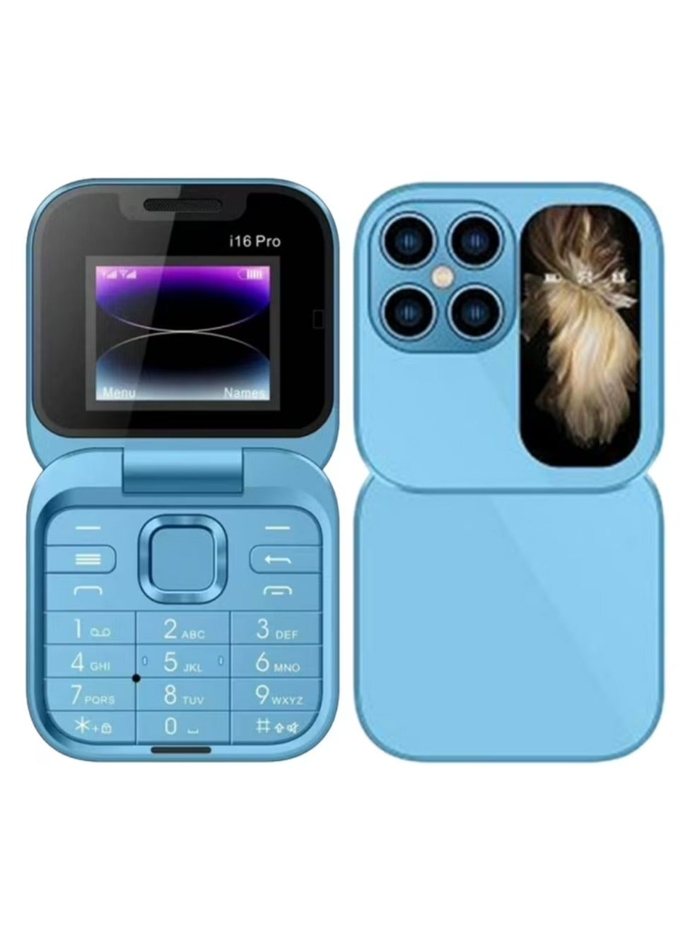 Compare Mini Flip Mobile Phone, 2024 New Foldable Cell Phone at KSA Price