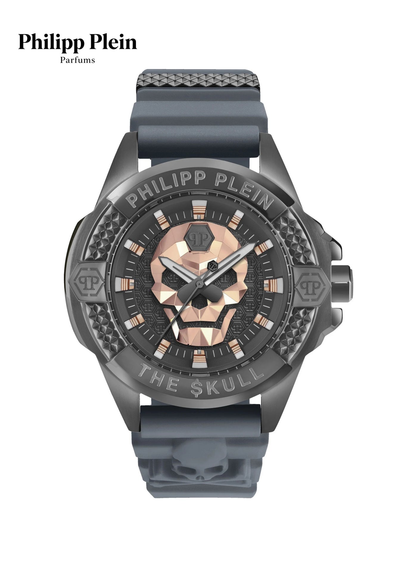 Compare Philipp Plein Parfums PWAAA2324 Mens Watch The Skull 47mm 5ATM at KSA Price
