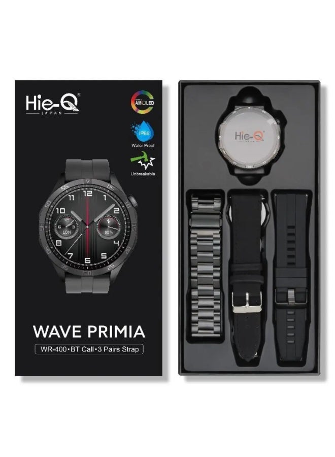 WR-400 Smart Watch with 3 Interchangeable Straps,…