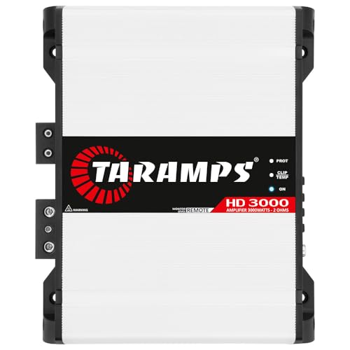 Compare Taramps HD 3000 2 Ohms 1 Channel 3000 Watts RMS MAX Full Range Car Audio, Monoblock, LED Monitor Indicator, Class D Amplifier, Crossover, White 3k amp, Sound Quality at KSA Price