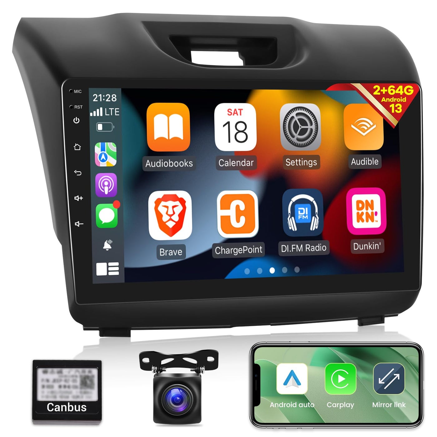 2G64G Car Radio for Isuzu DMAX and Chevrolet…