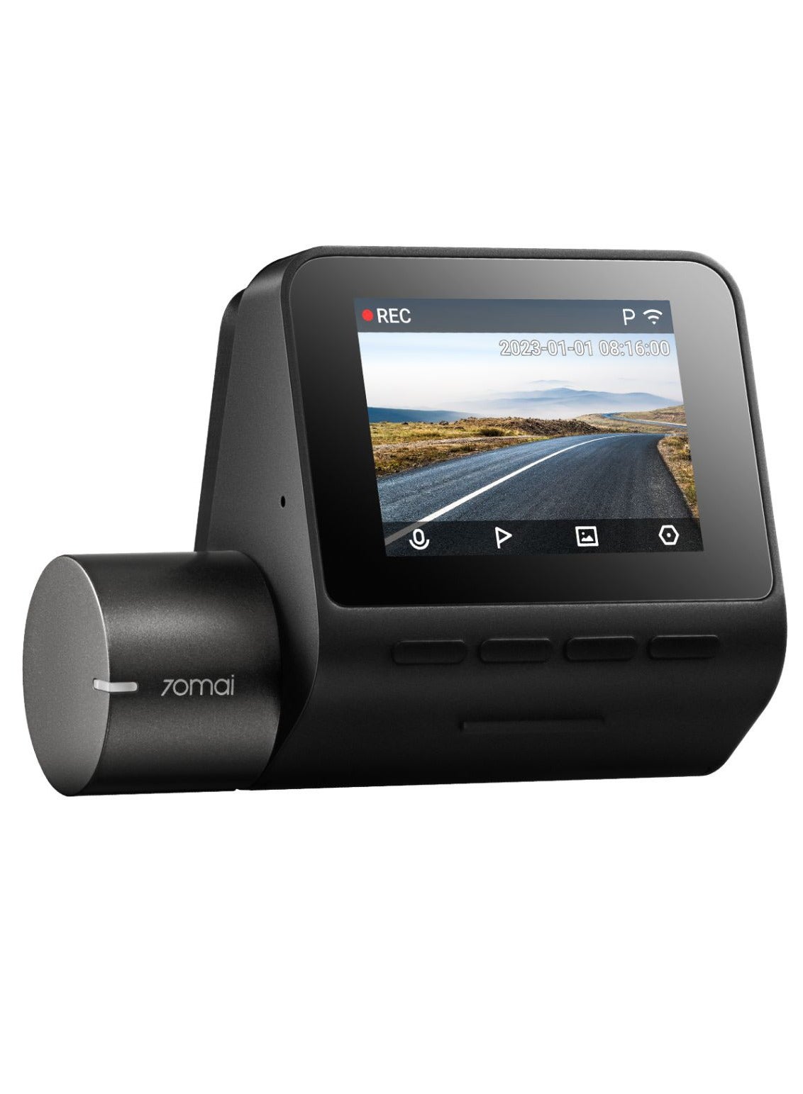 Compare Midrive A200 Dashcam,HDR 1080P 60 FPS IPS 2.0 Inch,130 FOV,Night Owl Vision,GSensor,WiFiBlack at KSA Price