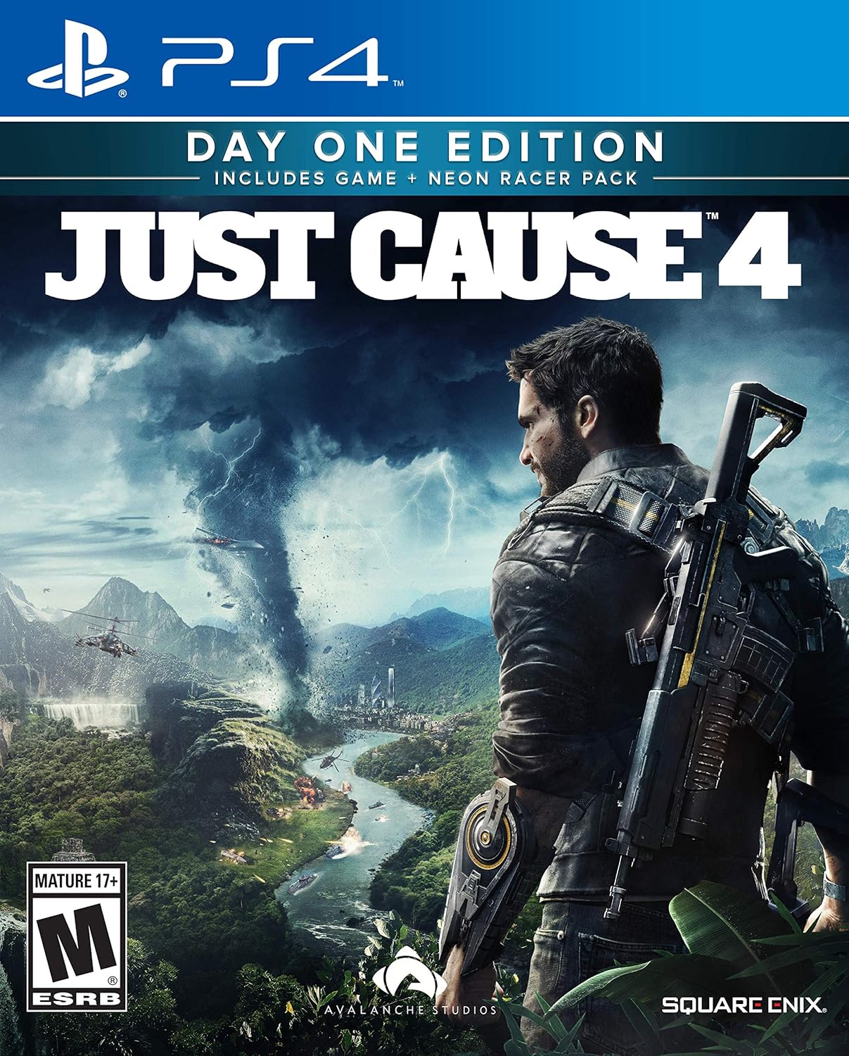 Compare Just Cause 4_Day One Edition  Action & Shooter  playstation_4_ps4 at KSA Price