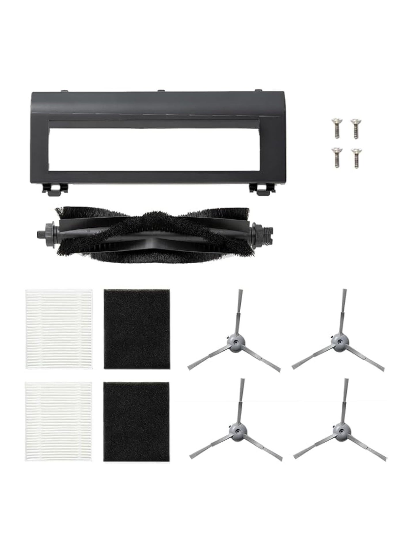 Compare RoboVac Replacement Accessories KitSide Brush*2+Filter*2+Rolling Brush*1+Brush Guard*1 80 W T29C8 Black at KSA Price