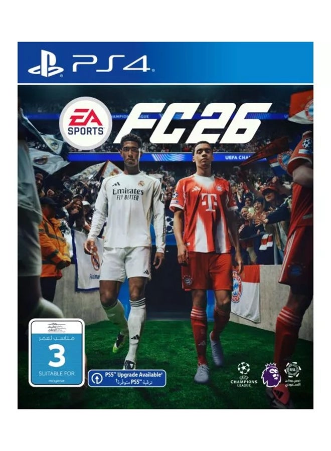 Compare FC 26  Standard Edition PS4  UAE version  PlayStation 4 PS4 at KSA Price