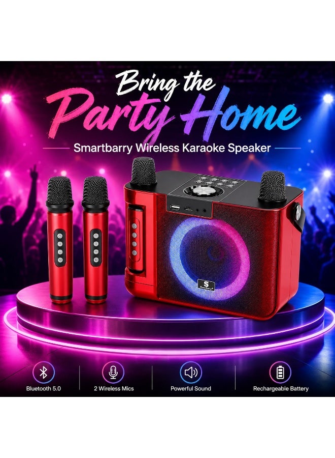 M23 Max Portable Karaoke Speaker with 2 Wireless…