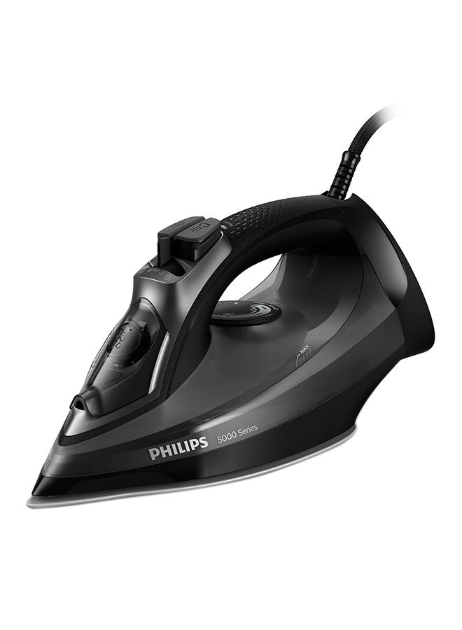 Compare Steam Iron Series 5000  45gmin Continuous Steam, 320 ml 2600 W DST504086  DST5040 Black at KSA Price
