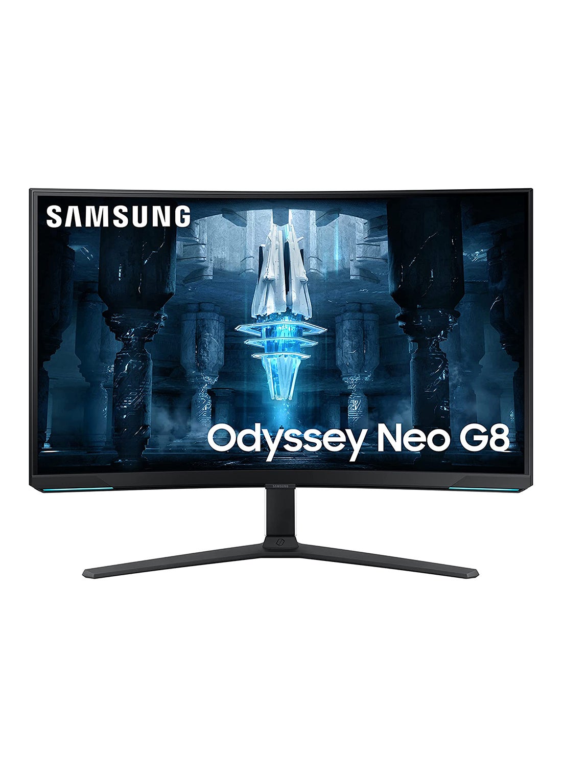 Compare 32 inch Odyssey Neo G8 4K UHD 240Hz 1ms GSync 1000R Curved Gaming Monitor, Quantum HDR2000, AMD FreeSync Premium Pro, Matte Display, Ultrawide Game View, DisplayPort, HDMI LS32BG850NMXUE Black at KSA Price