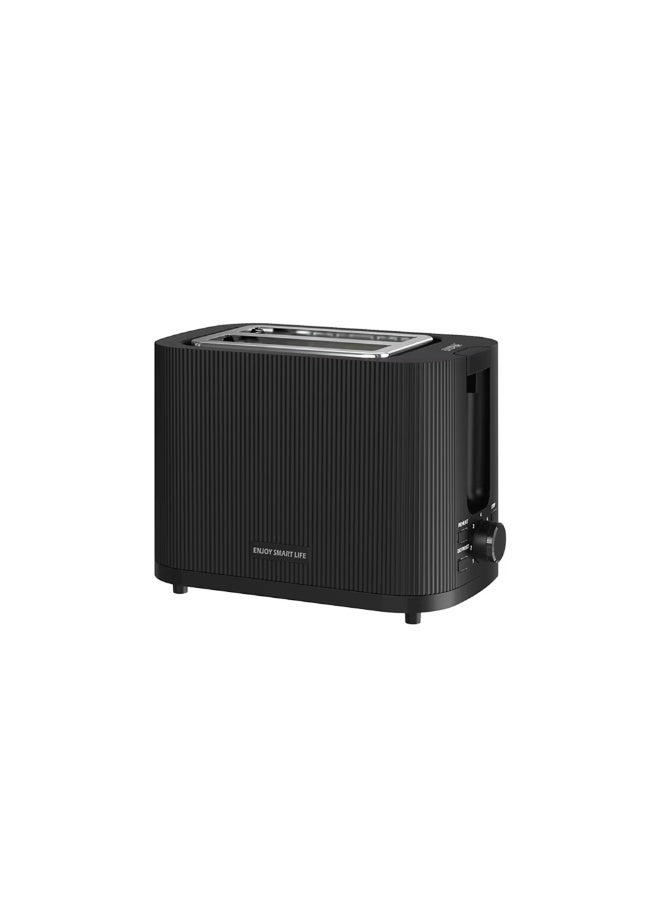 Compare 2Slice Toaster with Defrost & 7 Browning Settings ST90601, 780W  930W, Automatic PopUp, Cancel Function – Black at KSA Price