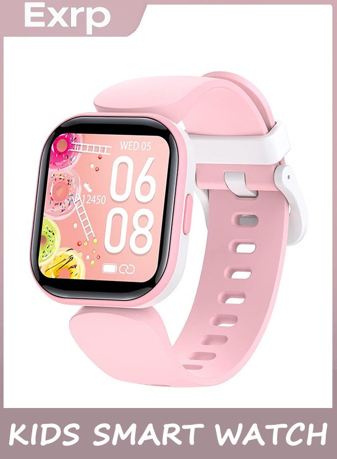 Compare Kids Smart Watch for Girls Boys,Fitness Tracker with Heart Rate Sleep Monitor,19 Sport Modes Activity Tracker with Pedometer Steps Calories Counter,Waterproof Alarm Clock Kids Gift Pink, USB at KSA Price