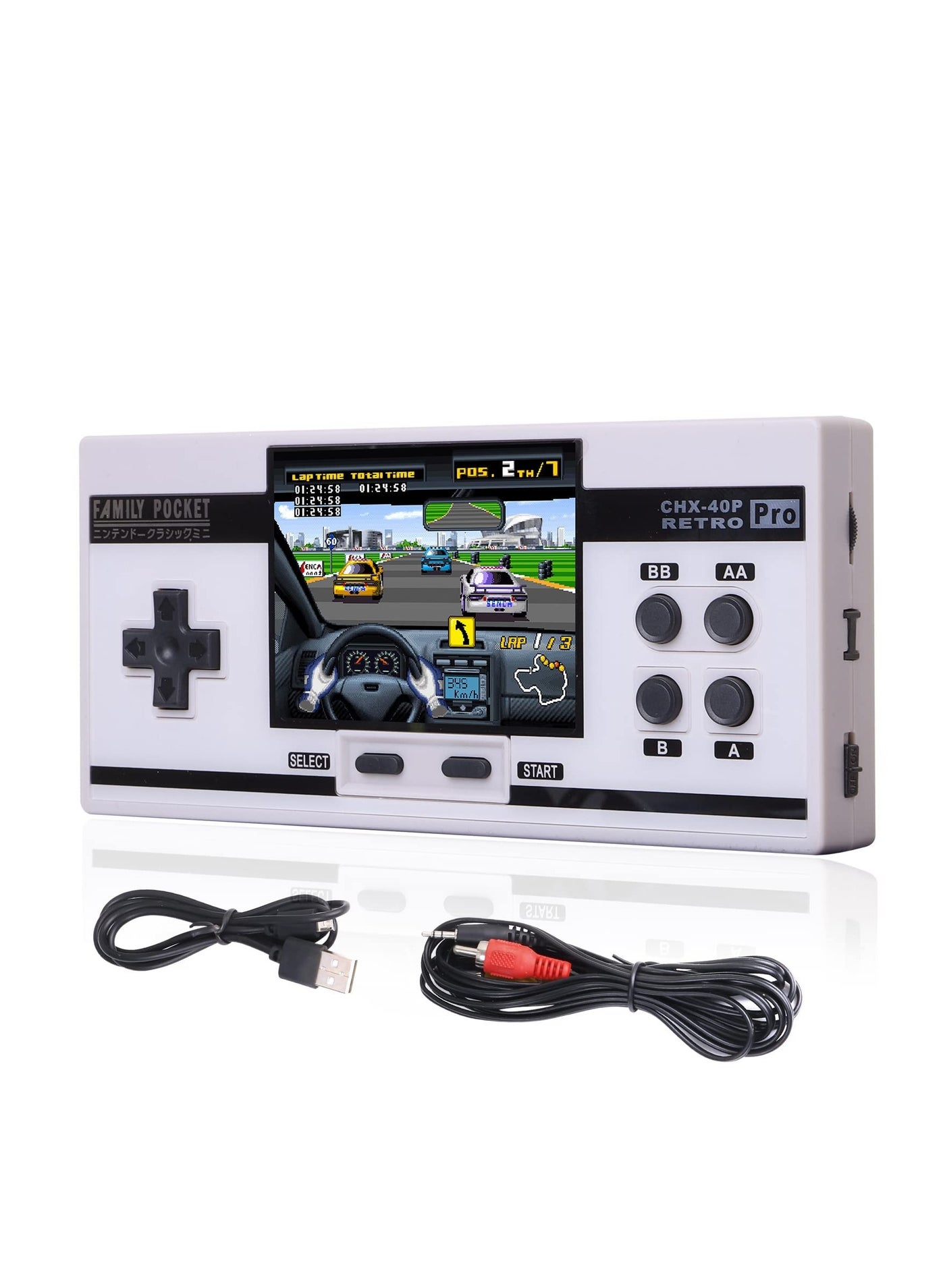 Handheld Game for Kids Built-in 348 HD Classic…