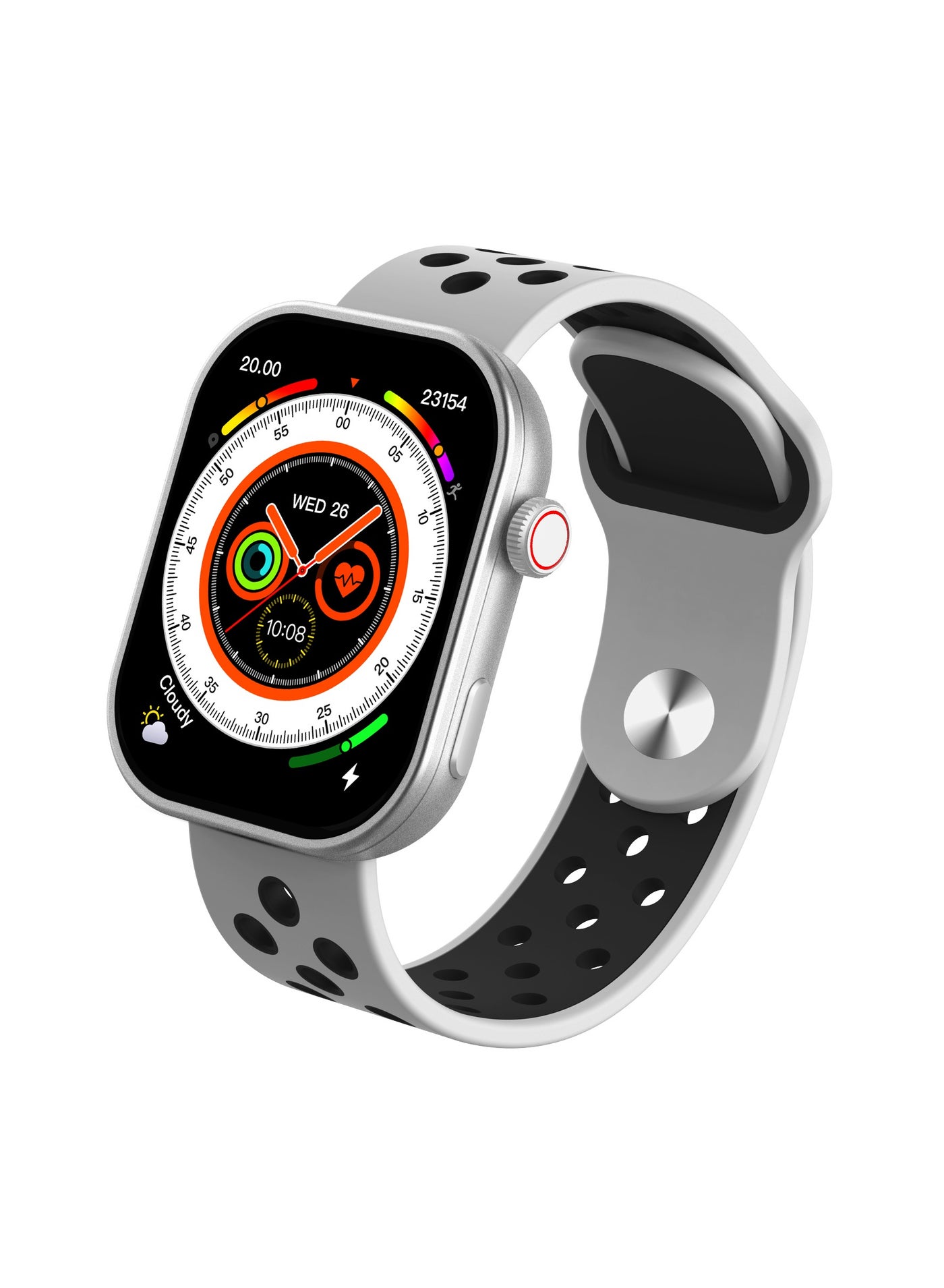 Compare STORM L2 Bluetooth Calling Smart Watch – HD Display, IP68 Water Resistant, Voice Assistant, Health Monitoring, MultiSport Modes, 1x Extra Strap at KSA Price