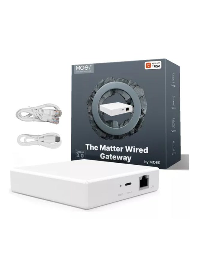 Compare Matter Smart Home Hub with Thread & Tuya Zigbee 3.0 M1 | MultiProtocol Gateway for Zigbee, Thread & Matter Devices, CrossPlatform Control & Secure Smart Home Automation at KSA Price