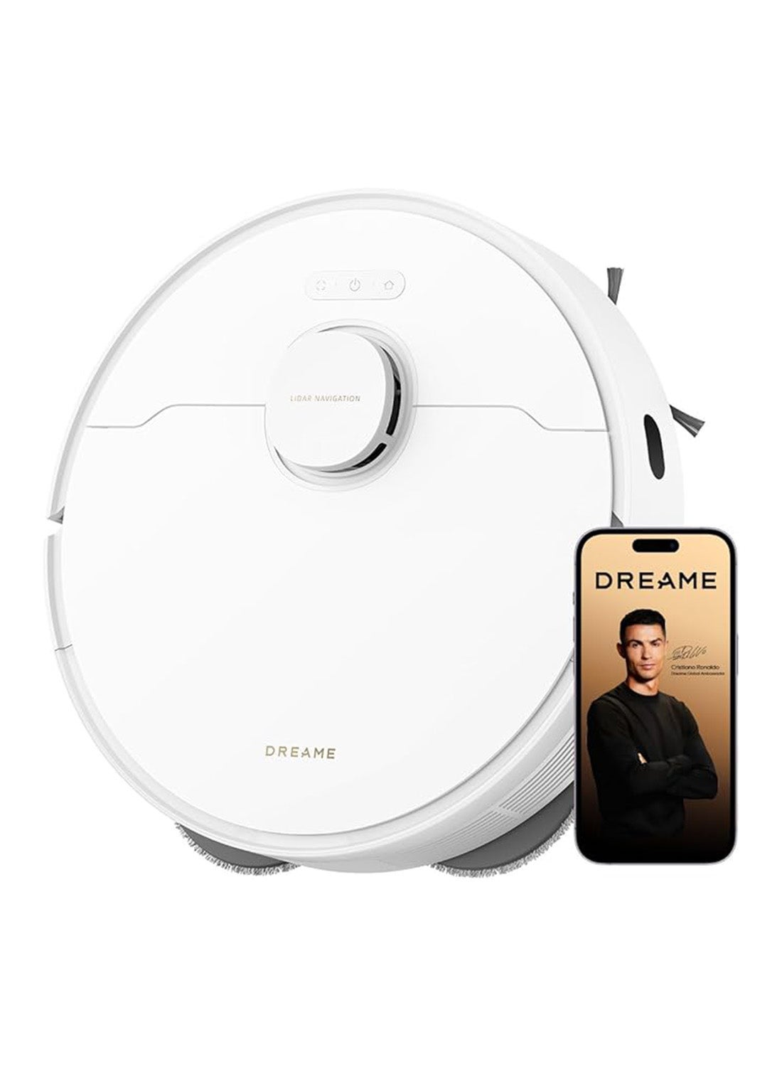 Compare L10S Pro Gen 2 Robot Vacuum Cleaner And Mop, 7,000 Pa Suction Power, Automatic Mop Lifting, Ultrasonic Carpet Detection, Siri Compatibility, Dreamehome App, Pet Hair, Hard Floors, And Carpet 2400 W L10s PRO GEN 2 White at KSA Price