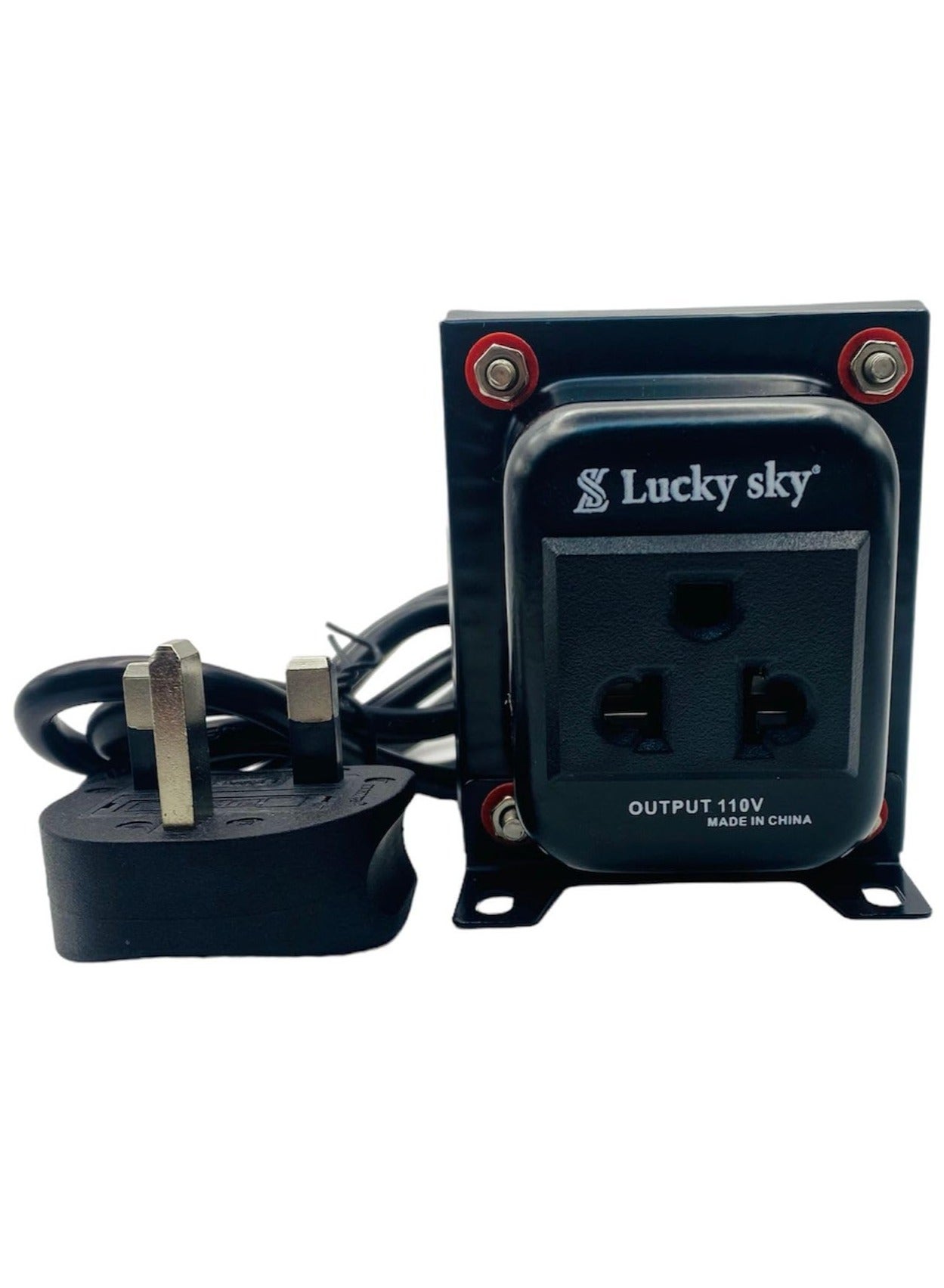 Compare 100 Watt Step Down Transformer 220 Volt to 110 Volt Voltage Converter,Universal 3 Pin UK With Power Cord For Household Electrical Appliance Voltage Converter 220V TO 110V 100W. at KSA Price
