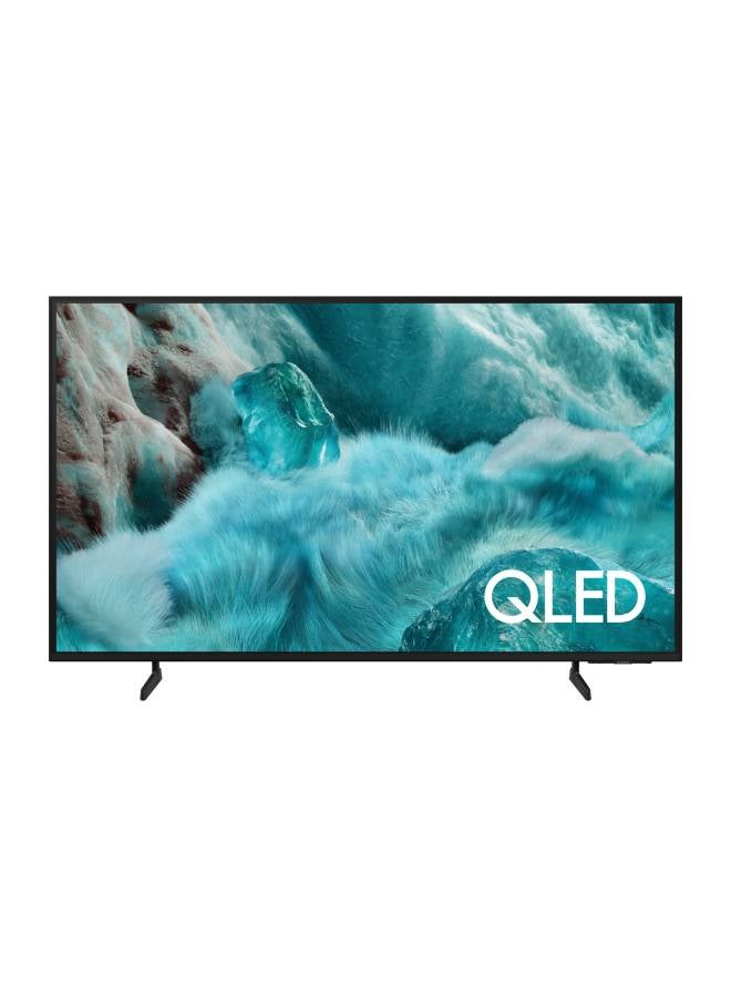 Compare 55? QLED 4K Smart TV, Q4 AI Processor, Quantum HDR, Dolby Atmos, Tizen OS 2025, Black – QA55Q7FAUXEG QA55Q7FAAUXEG  QA55Q7FAUXEG Black at KSA Price
