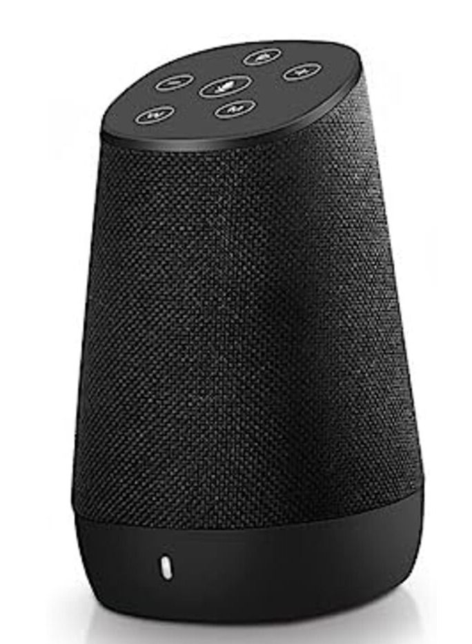 Compare Muze Voice Activated Speaker | Bluetooth LED Charging Indicator | Voice Interactive Smartphone WiFi Speaker | Stereo Surround Sound With Excellent Bass 360Degree Music Expansion at KSA Price