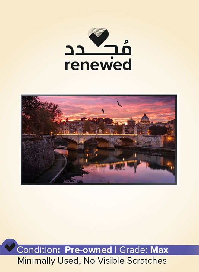 Compare Renewed  50 Inch LED QBRB 4K Smart Signage Display LH50QBREBG black at KSA Price