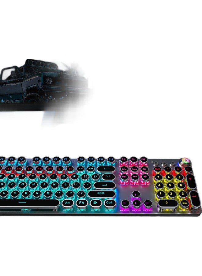 Eweadn Tk100 Punk Mechanical Keyboard, Gaming Wired…
