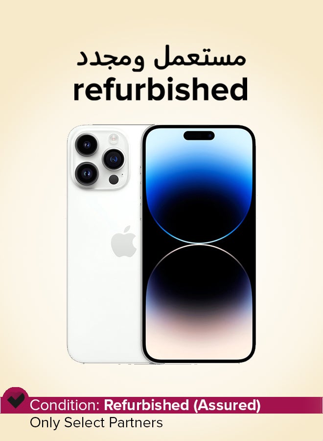 Compare Refurbished  iPhone 14 Pro 128GB Silver 5G With Facetime  International Version at KSA Price
