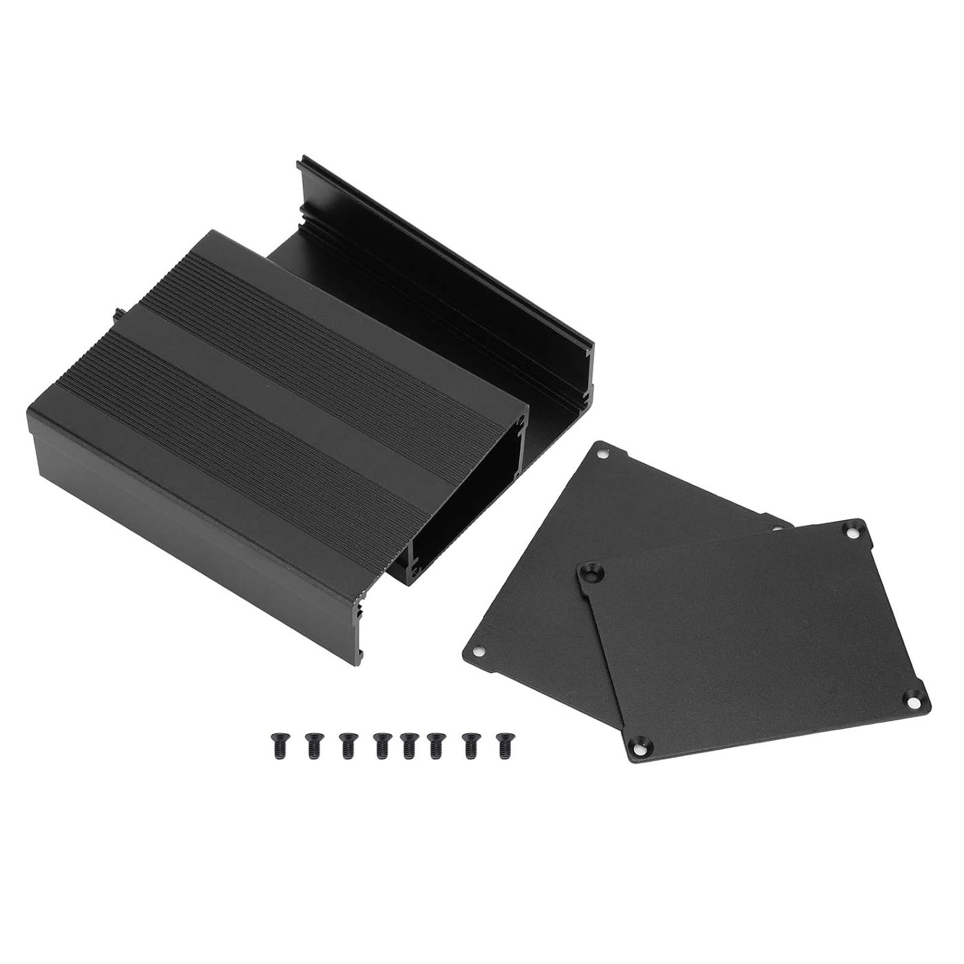 Compare Aluminum Enclosure Box 57x76x100mm Sanded Oxidized GPS Housing For Industrial Electronics at KSA Price