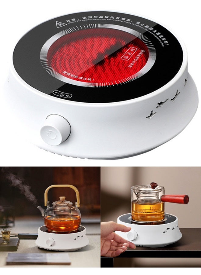 Coffee Pot Warmer Electric Teapot Stove 800W Electric…