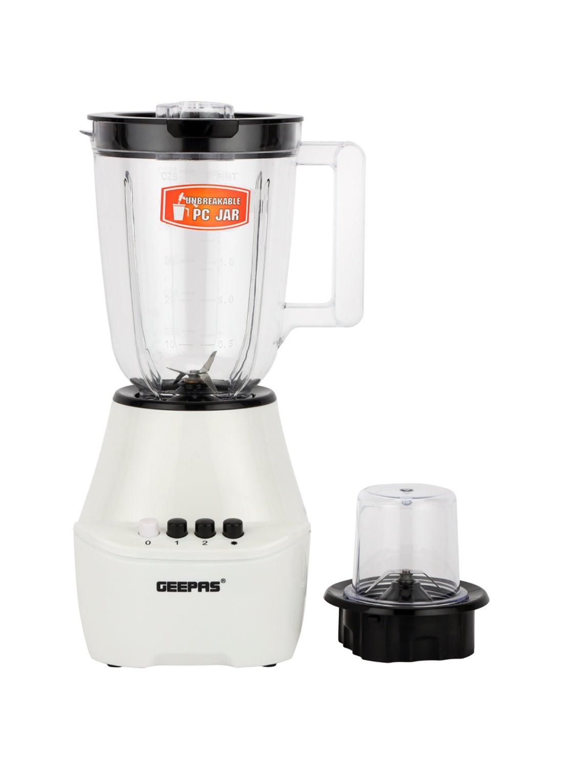 2 in 1 Blender - Stainless Steel Blades,…