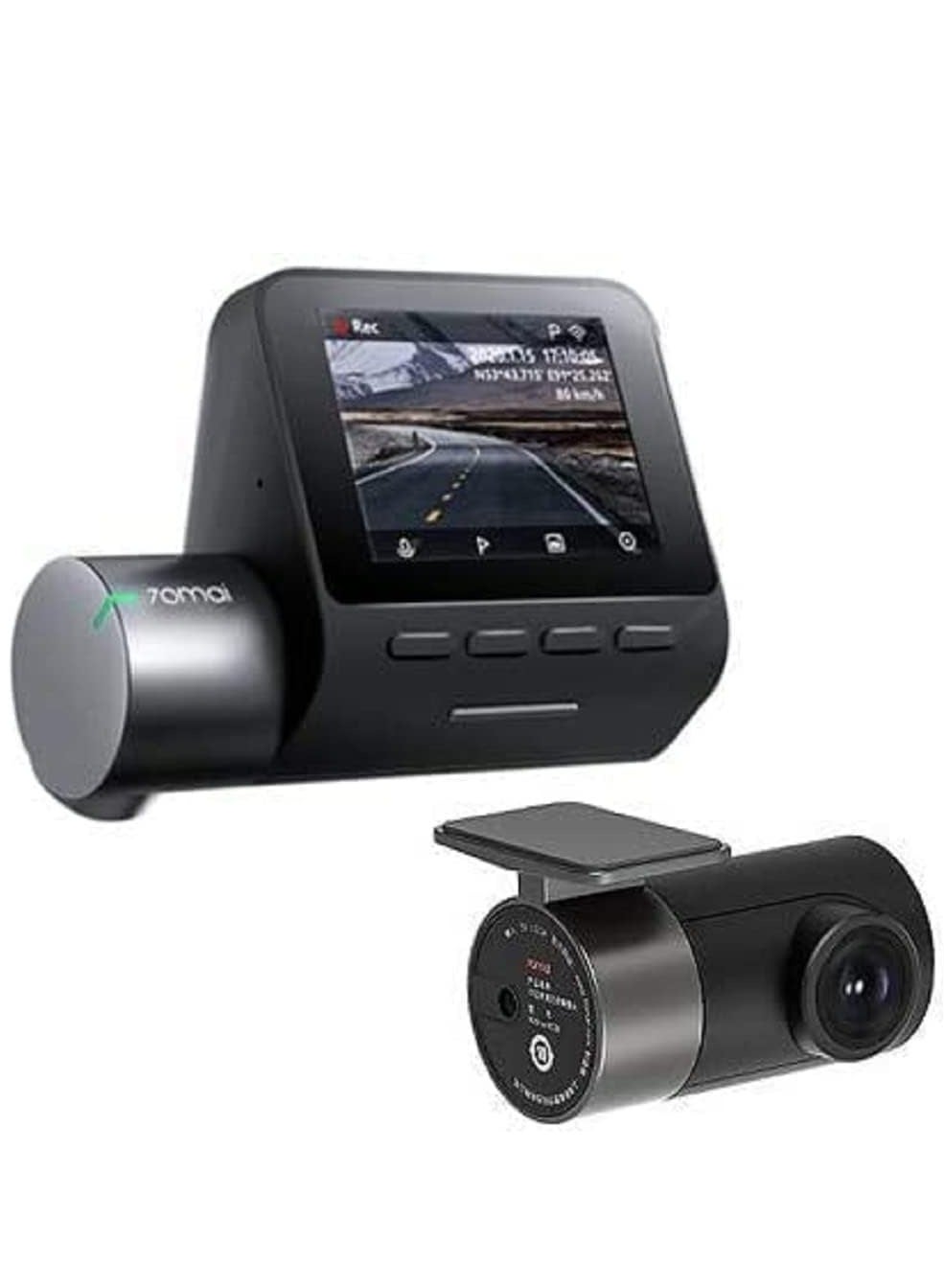 Compare Smart Dash Cam Pro Plus Sets A500S 5Mp ResolutionFree Wifi  24Hours Parking Monitor  140 Degree Wide View AngleDual Video Recording at KSA Price