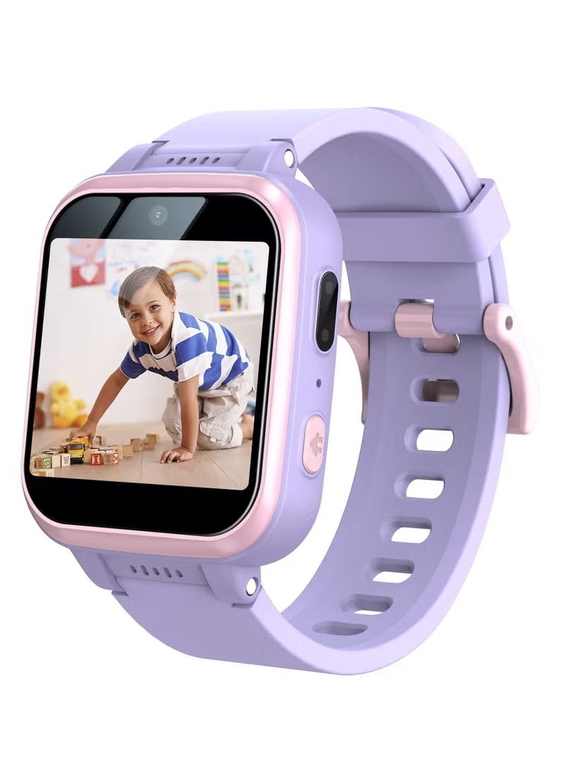 Compare Kids Smart Watch, Multifunction Rechargeable Touch Screen Toddler Watch with HD Photograph,Gaming and Music Player Educational Toys, Birthday Gifts for Girls Boys Ages 612Purple at KSA Price