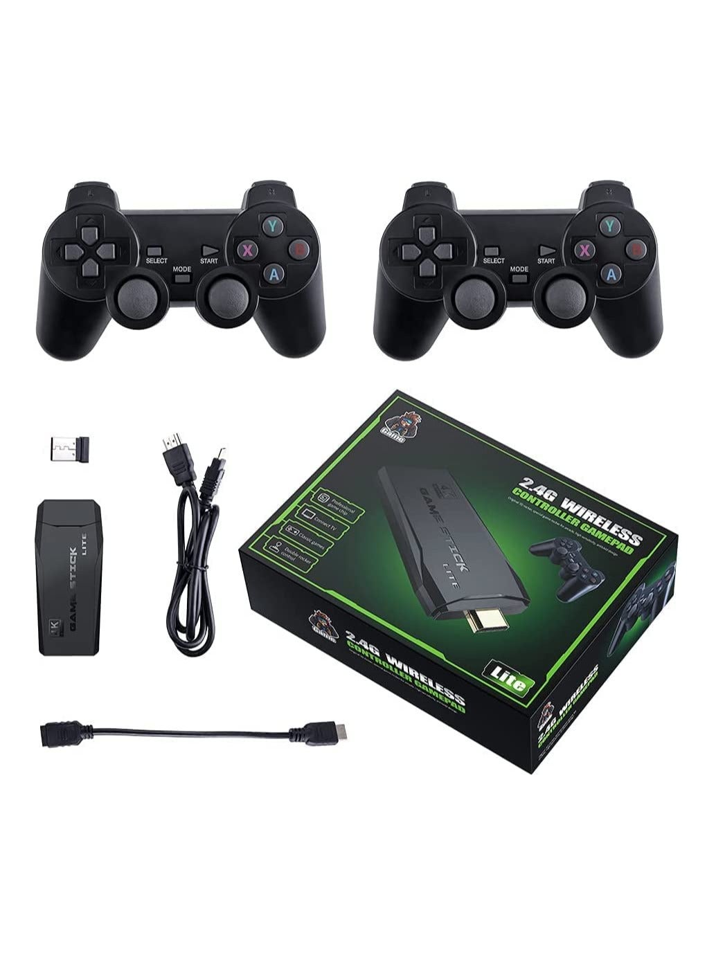 Compare 2.4G Wireless Handheld Game Console Controllers HDMI Output TV Video at KSA Price
