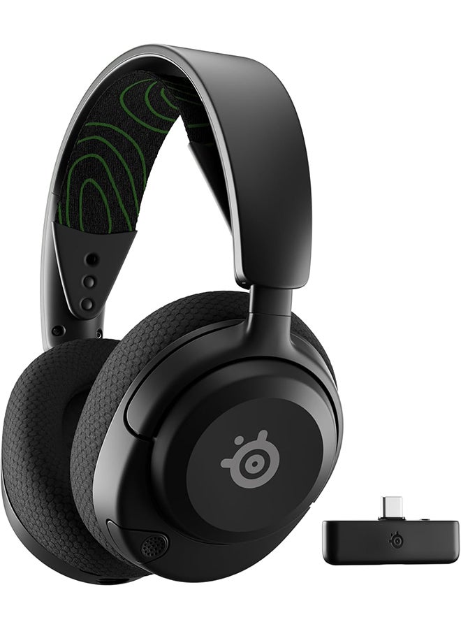 Compare SteelSeries Arctis Nova 5X Wireless Headphones, 40mm Neodymium Drivers, ClearCast Gen 2.x, Retractable Boom, 360° Spatial Audio, QuickSwitch Wireless for Xbox, PC, PS, Switch, Mobile, Black  Green | 61676 at KSA Price
