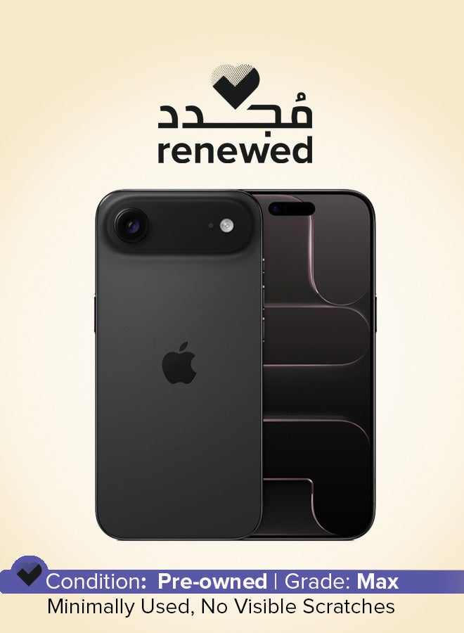 Compare Renewed  iPhone Air 256GB Space Black 5G eSim only With FaceTime  International Version at KSA Price