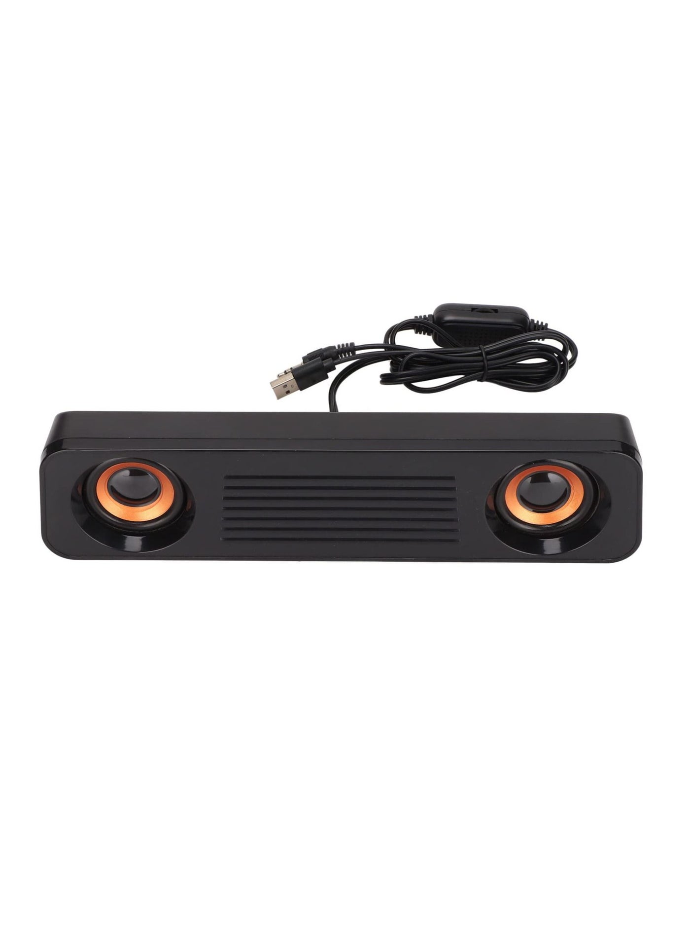 Compare Wired Soundbar, TV Sound Bar with Subwoofer, USB HiFi 360 Degree Stereo Desktop Speaker, Home Theater Surround Sound System Speaker, for TV Gaming Projector at KSA Price